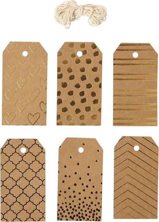 Actual product image I Am Creative Gift tags (6x)