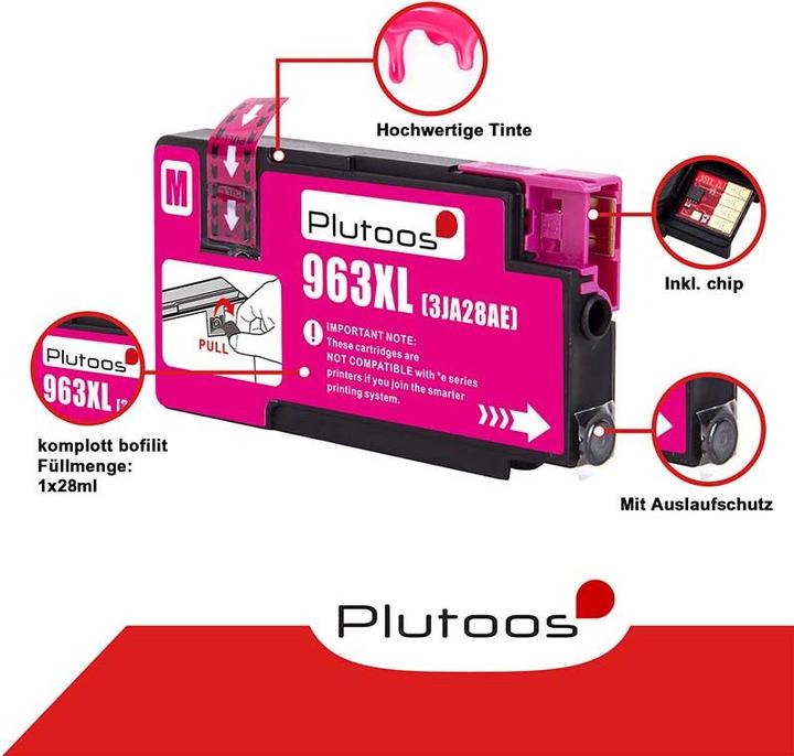 Actual product image Plutoos 963XL (M, C, Y, FC)