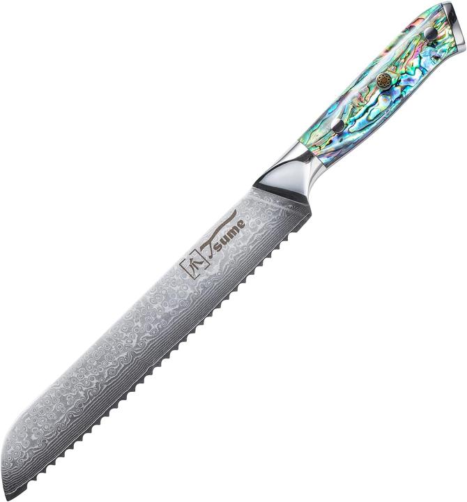 Produktbild Tsume Brotmesser mit Perlmuttgriff (19 cm)