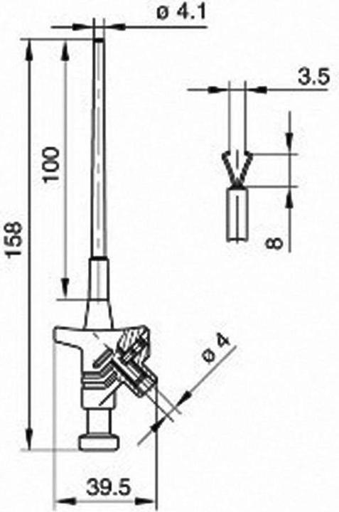 Actual product image Hirschmann Test & Measurement Clamp test probe Kleps 30 (Test prod)