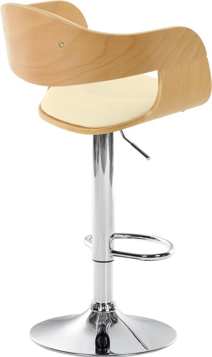 Actual product image CLP Kingston bar stool, natural/cream