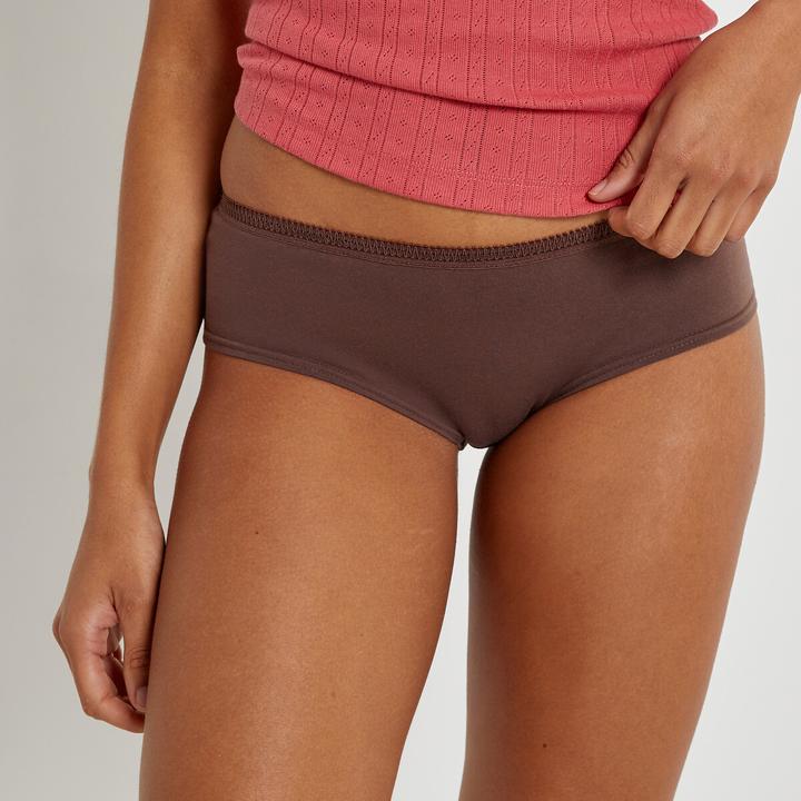 Actual product image La Redoute Collections 3-pack plain shorts (44, 46, pack of 3)