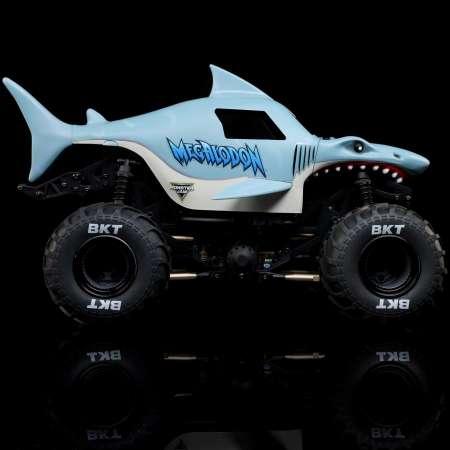 Actual product image Losi M.TRUCK MEGALODON RTR 4WD 1:18 EP Mini LMT Megalodon 2S Brushed - BLUE (Battery & Charger Included) (RTR Ready-to-Run)