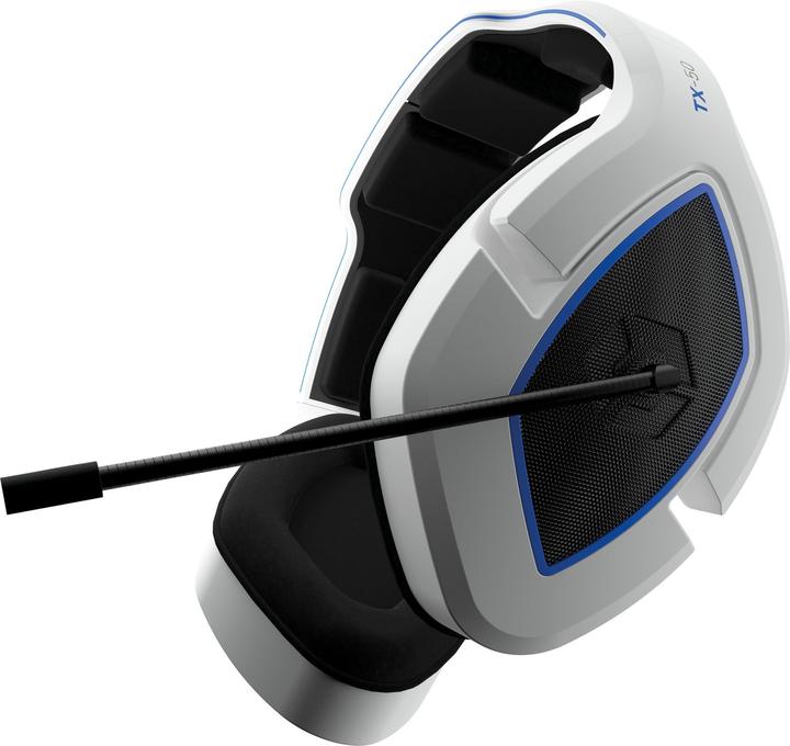 Produktbild Gioteck Headset TX-50, stereo, weiss/blau,3.5mm Buchse,1.4m (Kabelgebunden)