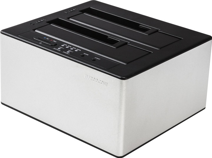 Actual product image Freecom Hard Drive Dock, SATA HDD Duplicator, USB 2.0, eSATA