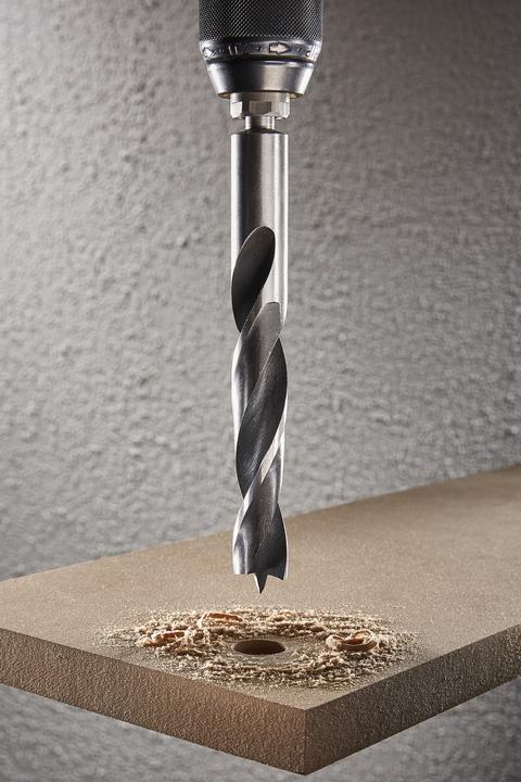 Produktbild wolfcraft wolfcraft 1 Holzspiralbohrer CV ø6x94mm (6 Millimeter)