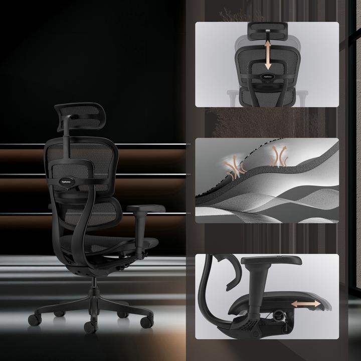 Actual product image Hjh Office Ergohuman Signature Gen2