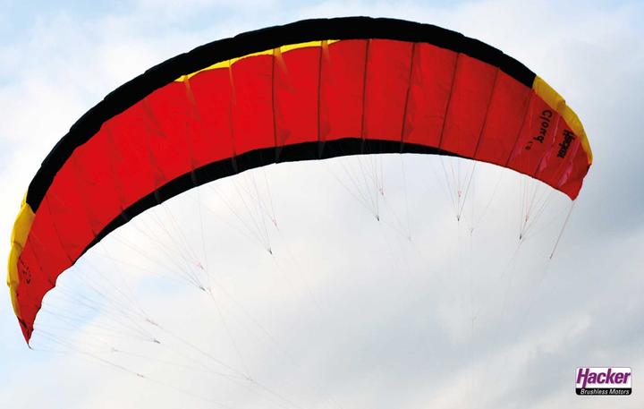 Actual product image Para-RC Paraglider "Cloud 1.0" red (Paraglider)