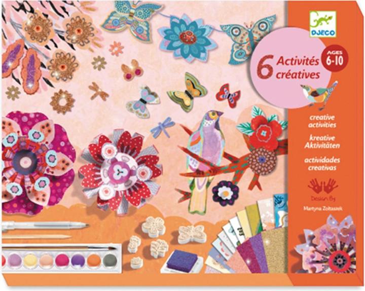 Actual product image Djeco Kreativset Blumengarten