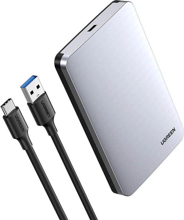 Ugreen USB 3.1 Type-C HDD/SSD Aluminium Behuizing 2,5" (2.5")
