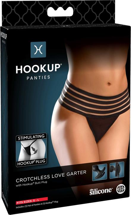 Shots Crotchless Love Garter S-L