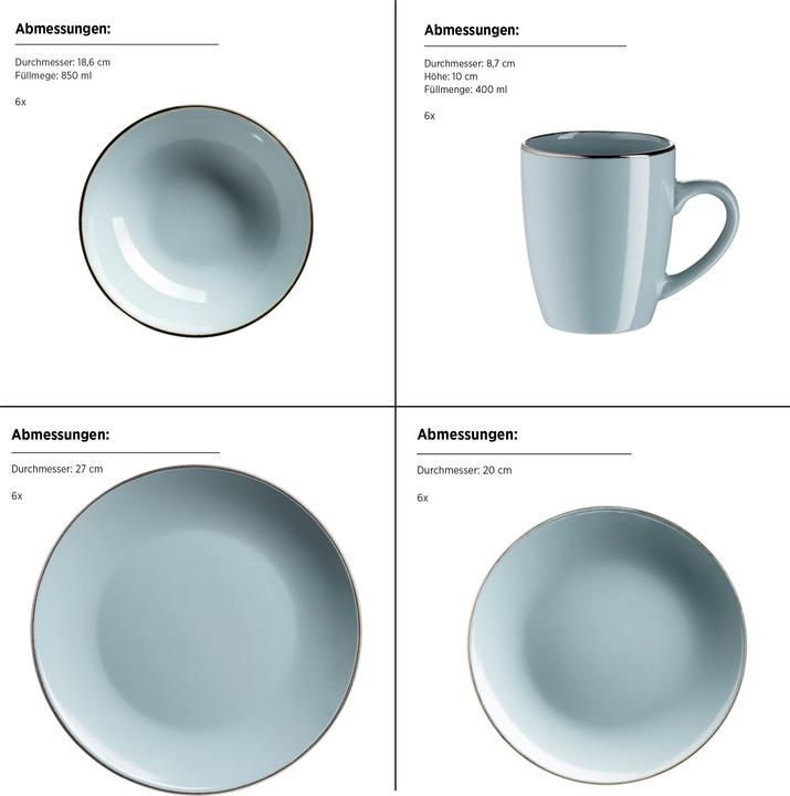 Productafbeelding Mäser Metallic Rim (24 Pcs.)