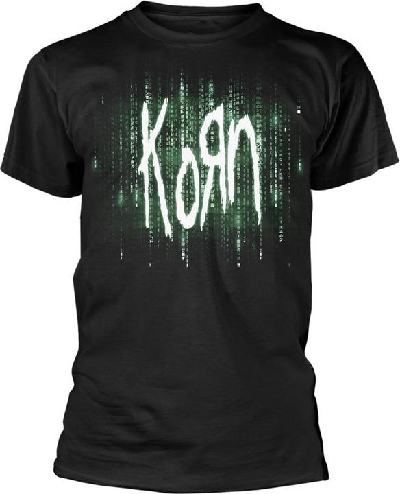 Produktbild Korn Plastic Head Matrix Band Logo T Shirt XXL Black (XXL)