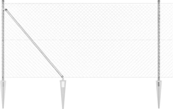 Produktbild vidaXL Zaunpfosten