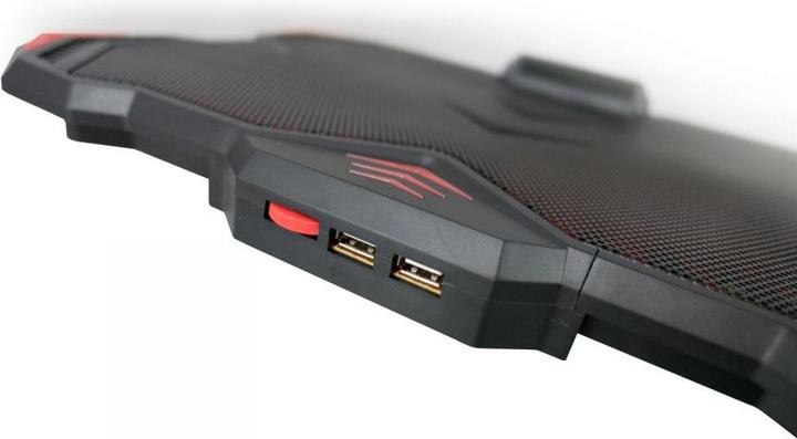 Actual product image C-Tech Zefyros notebook cooling pad (17.3") 900 RPM Black