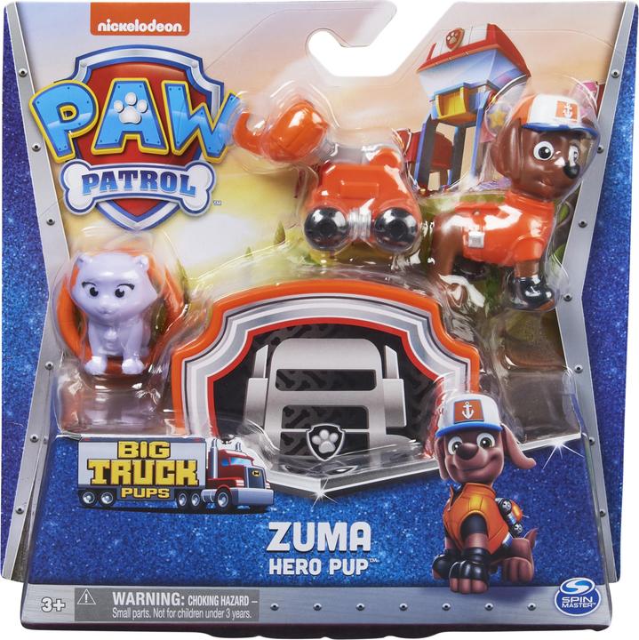 Actual product image Spin Master Paw Patrol Big Truck Pups Hero Pups Zuma