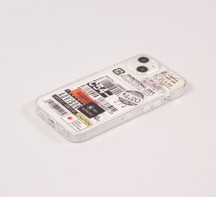 Produktbild PhoneLook Hülle Aufkleber Vintage Sticker Price-tag collage (Apple iPhone 13)