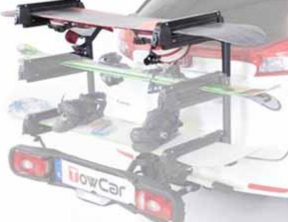 Tow Car Ski holder