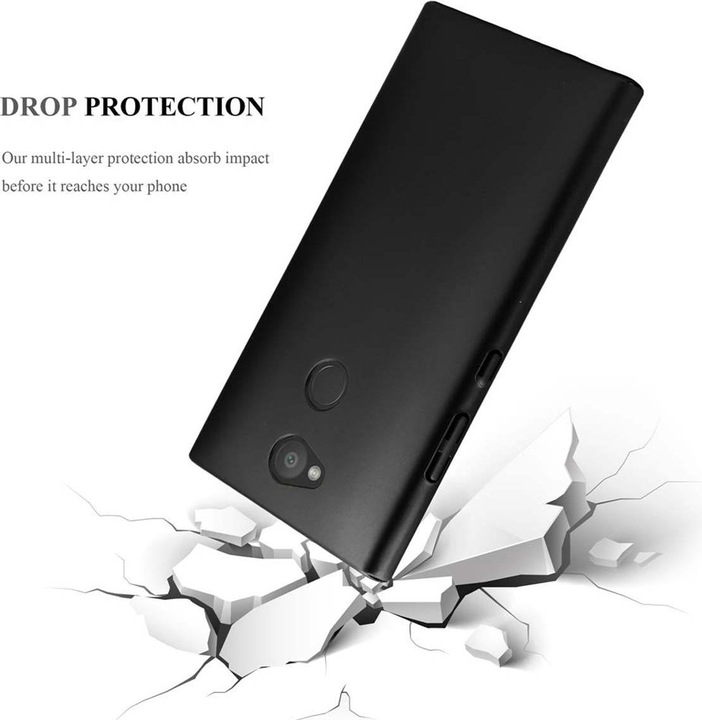 Produktbild Cadorabo Hard Cover Matt Metall Cover (Sony Xperia L2)