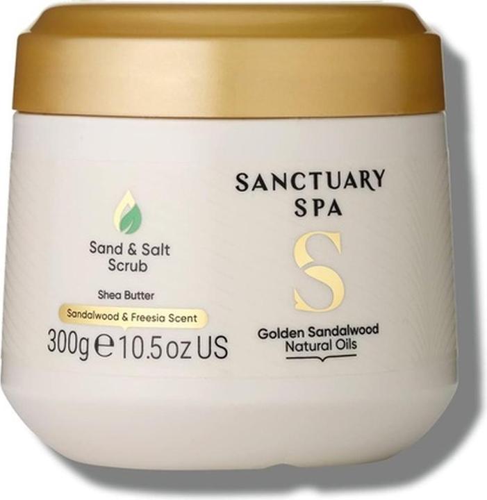 Golden Sandalwood Sand and Salt Scrub 300g