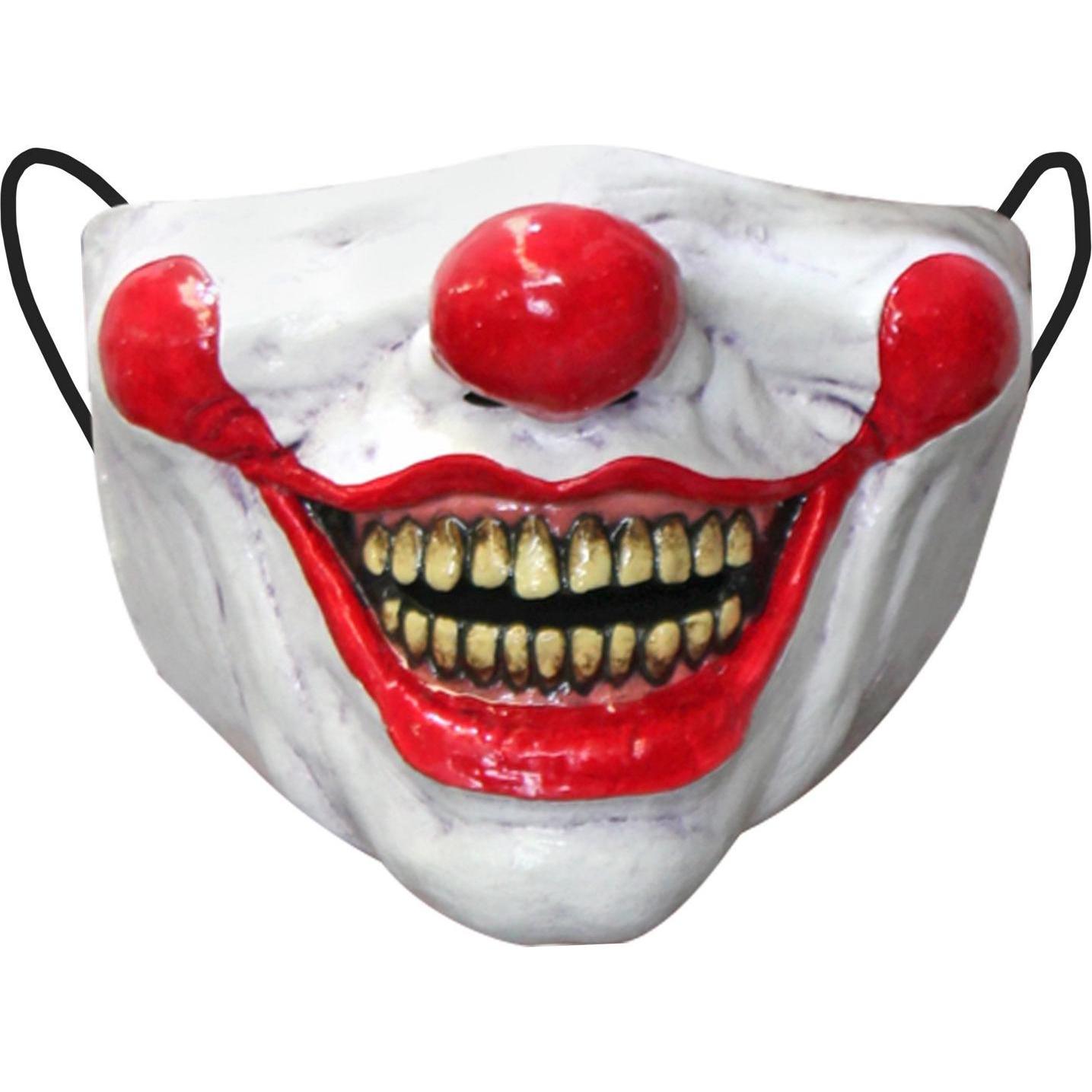Ghoulish Clown Mundmaske