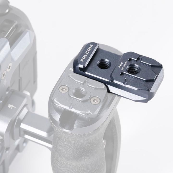 Image du produit Falcam F22 & Cold Shoe Three Positiondual Head Quick Release Plate F22A3A04 (Adaptateur pour pied)