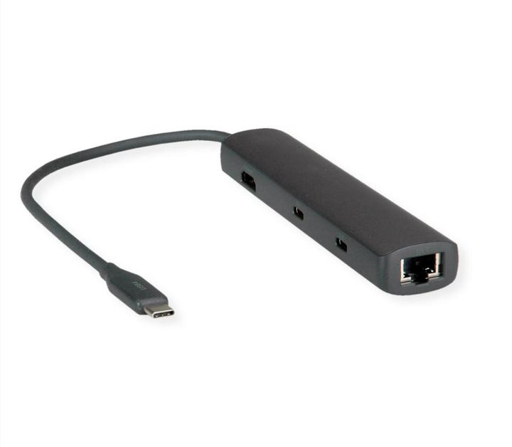 Produktbild Roline USB4-C Dock HDMI+2.5GbE+ 2xA+1xC+1xC PD 40G 8K - Digital/Daten (USB-C, 6 Ports)