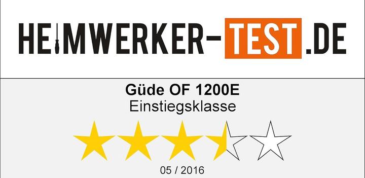 Produktbild Güde Oberfräse OF 1200 E mit 1.200 Watt