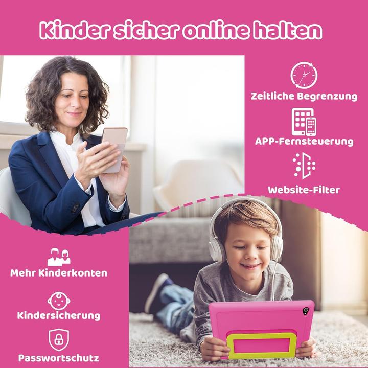 Produktbild Ainmel Kinder Tablet mit Kindersicherung (10.10")
