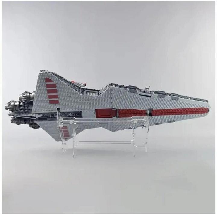 Produktbild iDisplayit Acryl-Ständer 2 in 1für LEGO 75367 SW Republikanischer Angriffskreuzer der Venator-Klasse