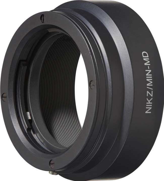 Actual product image Novoflex Adapter Minolta MD/MC lens to Nikon Z camera