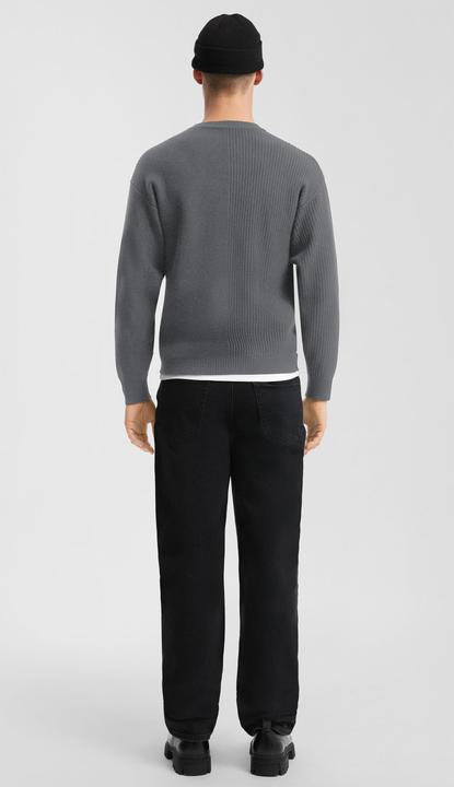 Produktbild s.Oliver Strickpullover Strickpullover mit Layering (L)