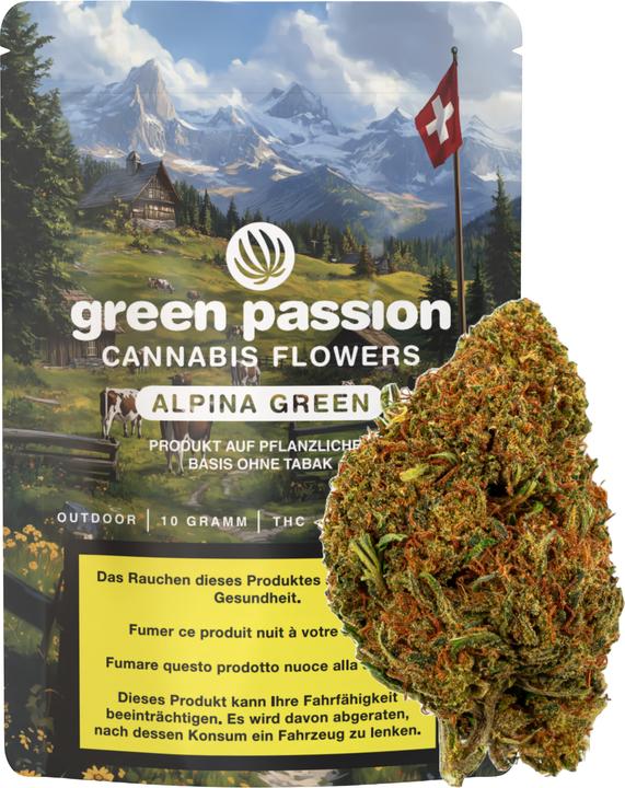 Green Passion Alpina Green (10 g, Outdoor)
