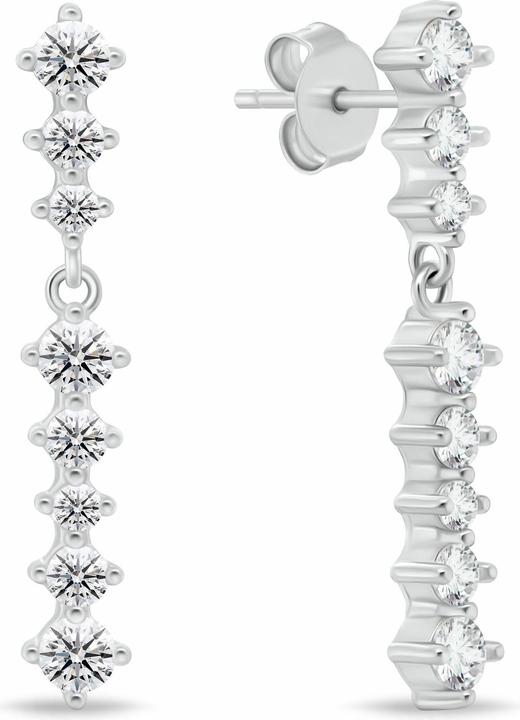 Produktbild Brilio Silver - Matching silver earrings Paws EA1100WBC (Silber)