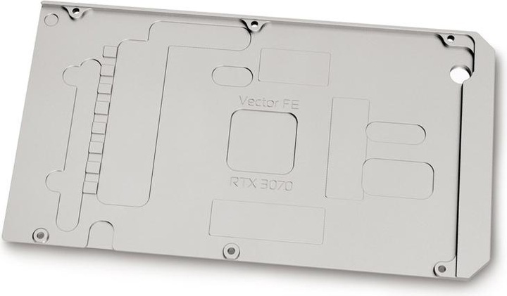 Produktbild EKWB EK-Quantum Vector FE RTX 3070 Backplate - Nickel