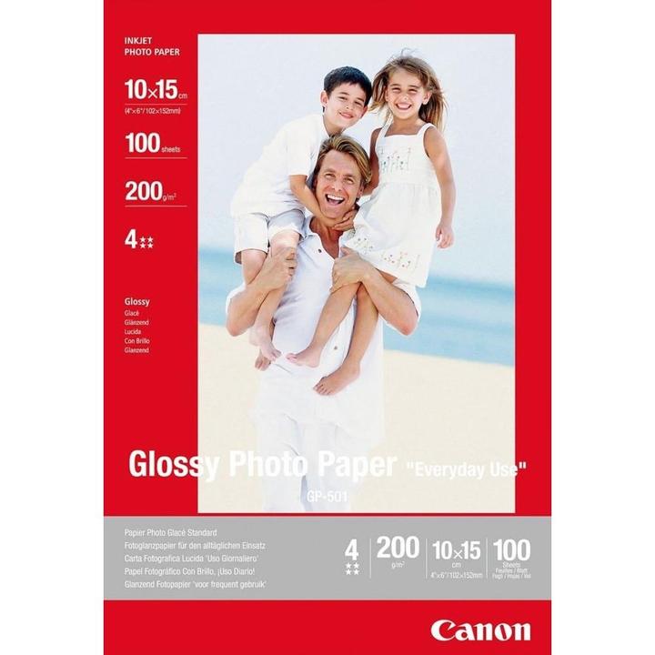 Actual product image Canon Gp-501 (200 g/m², 10 x 15 cm, 100 x)
