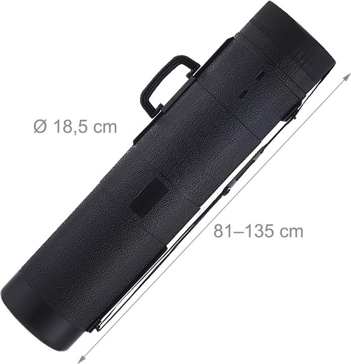 Image du produit Relaxdays - Posterrolle ausziehbar mit Griff, XL, 81–135 x 18,5 cm