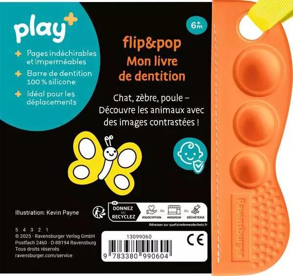 Immagine prodotto Ravensburger Play+ flip&pop: Mes animaux (Francese)