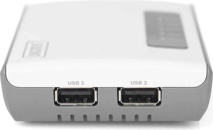 Image du produit Digitus DITGITUS 2 ports USB2.0 sans fil Multif. Netw.Server