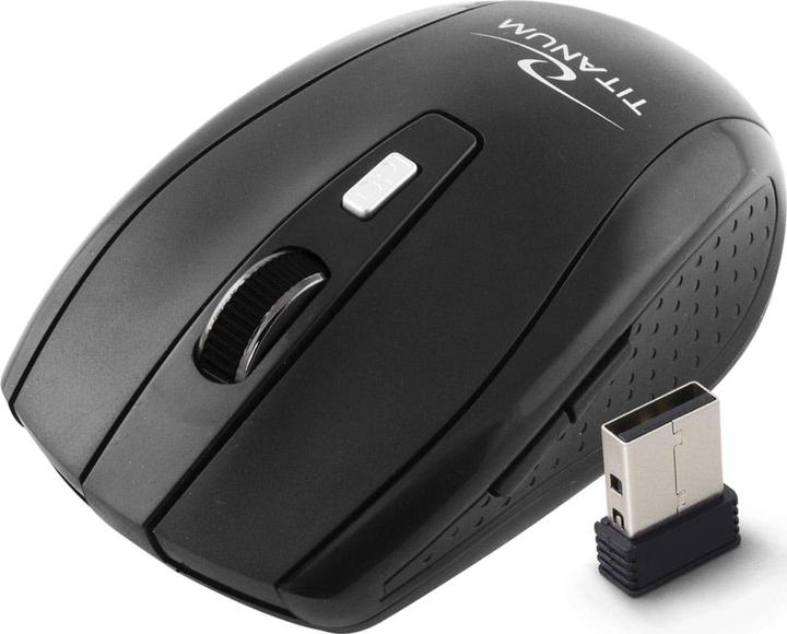 Actual product image Titanum TM105K SNAPPER Mouse RF Wireless Optical 1600 DPI right (Wireless)
