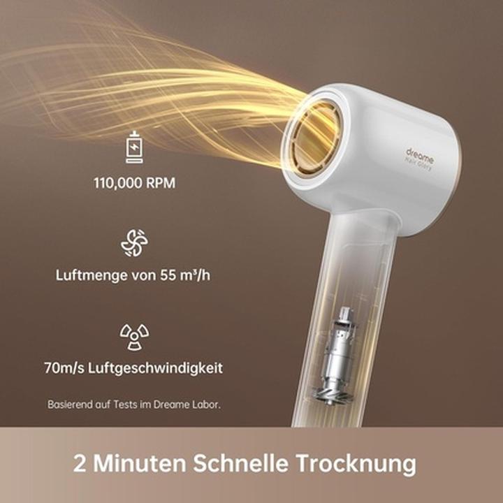 Actual product image Dreame Hair Glory Combo hair dryer (1600 W)