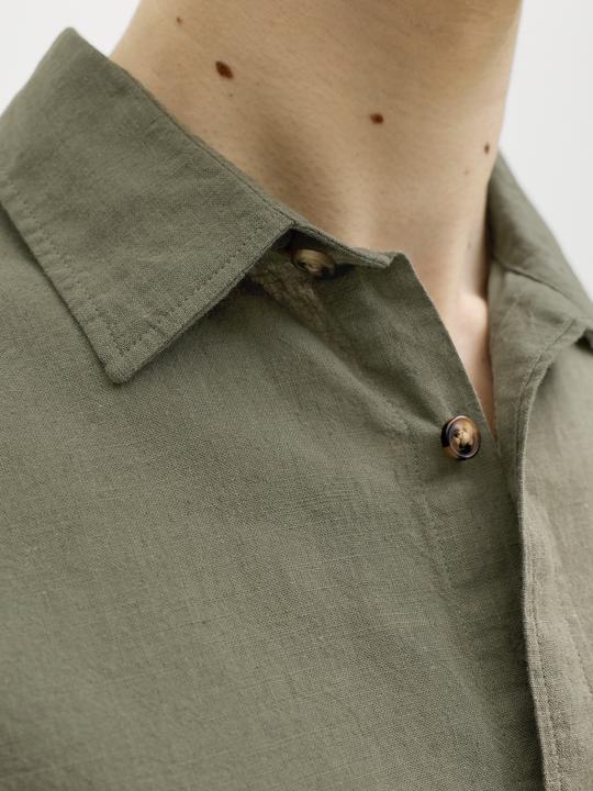 Produktbild Jack & Jones Jjesummer Linen Blend Shirt S/S Sn (M)