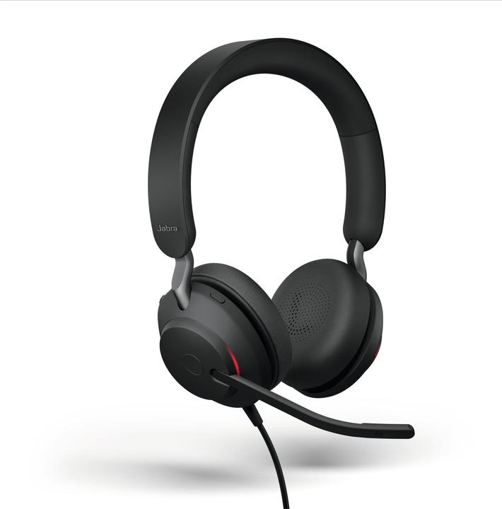 Actual product image Jabra Evolve2 40 SE UC Stereo NC (USB-C) (Cable, USB-C)