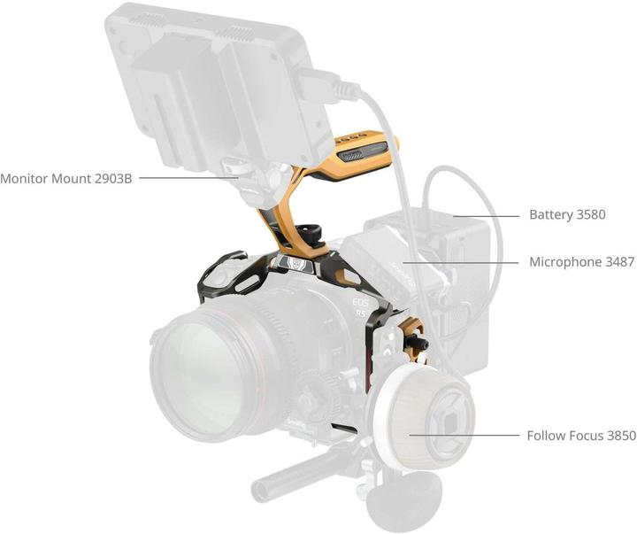 Image du produit SmallRig Cage Kit Black Mamba für Canon EOS R5 (Cage)