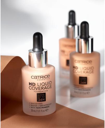 Actual product image Catrice HD Liquid Coverage (010 Light Beige)