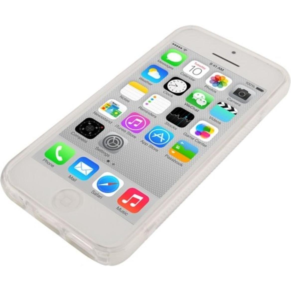 Thumbnail - König Design Handyhülle TPU Case für Handy Apple iPhone 5C Transparent (Apple iPhone 5c), Smartphone Hülle, Transparent