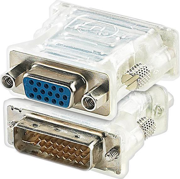 Produktbild Auvisio Display-Adapter (DVI-I-Stecker auf VGA-Buchse) (DVI, VGA)