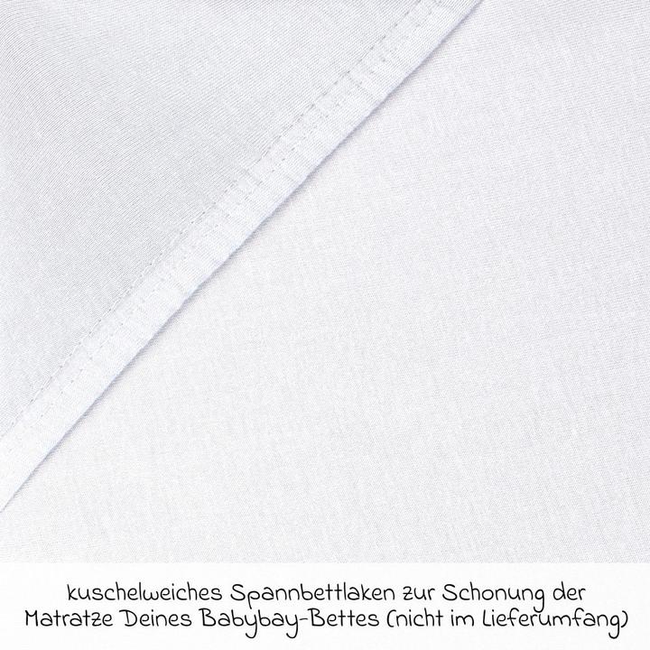 Produktbild Babybay Spannbettlaken Spannbetttuch 2er Pack Deluxe aus Jersey für