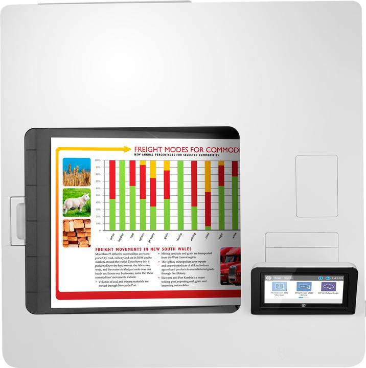 Actual product image HP Color LaserJet Enterprise M555x (Laser, Colour)