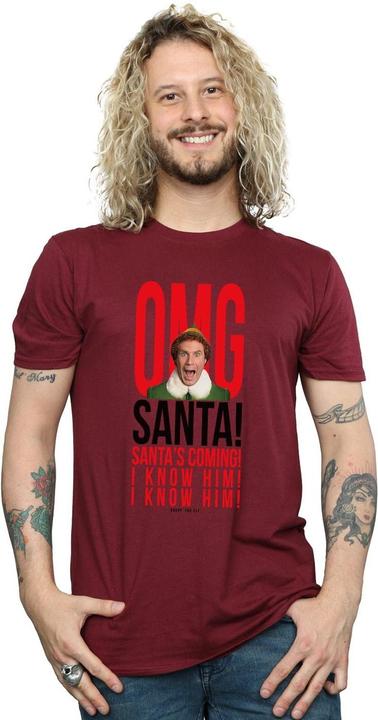 Produktbild Elf OMG Santa I Know Him TShirt (XL)